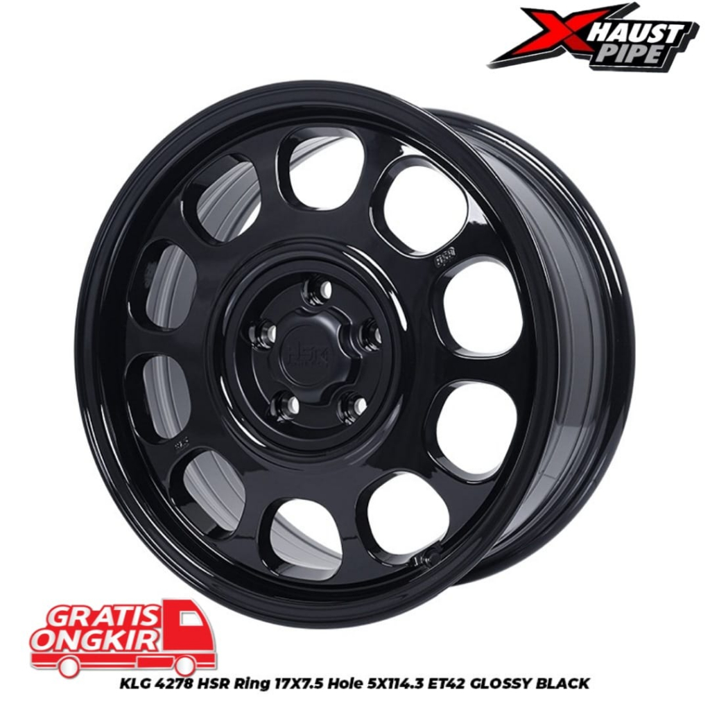 VELG MOBIL HSR MODEL KALENG RING 17 CAKEP BUAT RUSH TERIOS EXPANDER INNOVA PCD 5X114.3