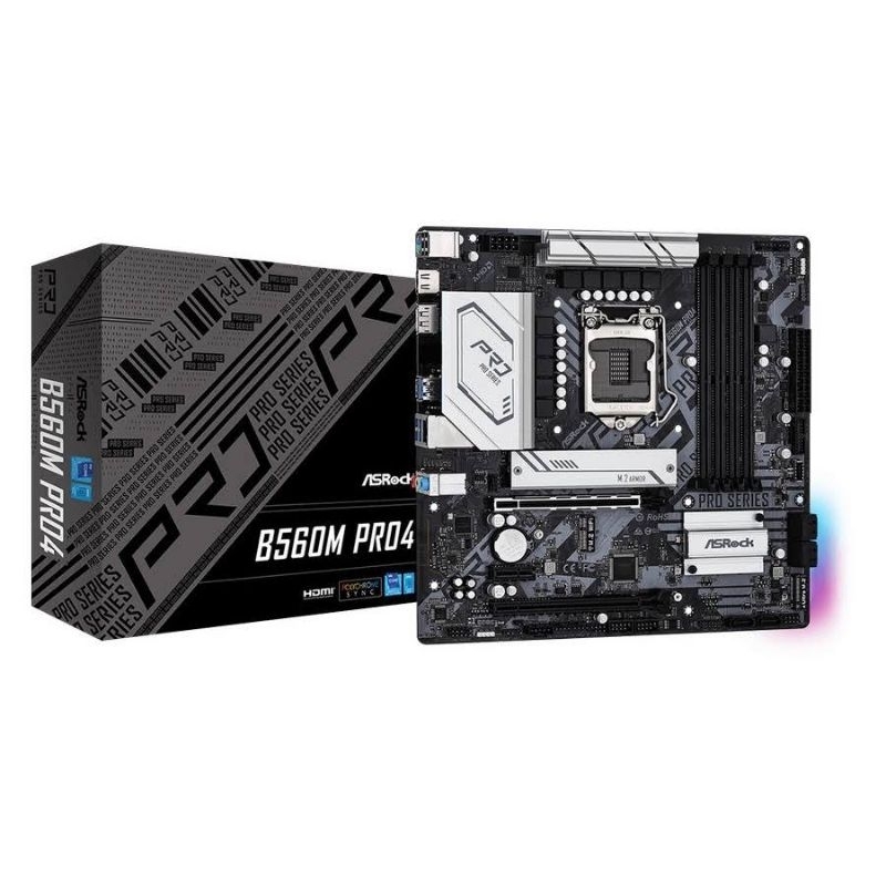 MOTHERBOARD ASROCK B560M PRO4