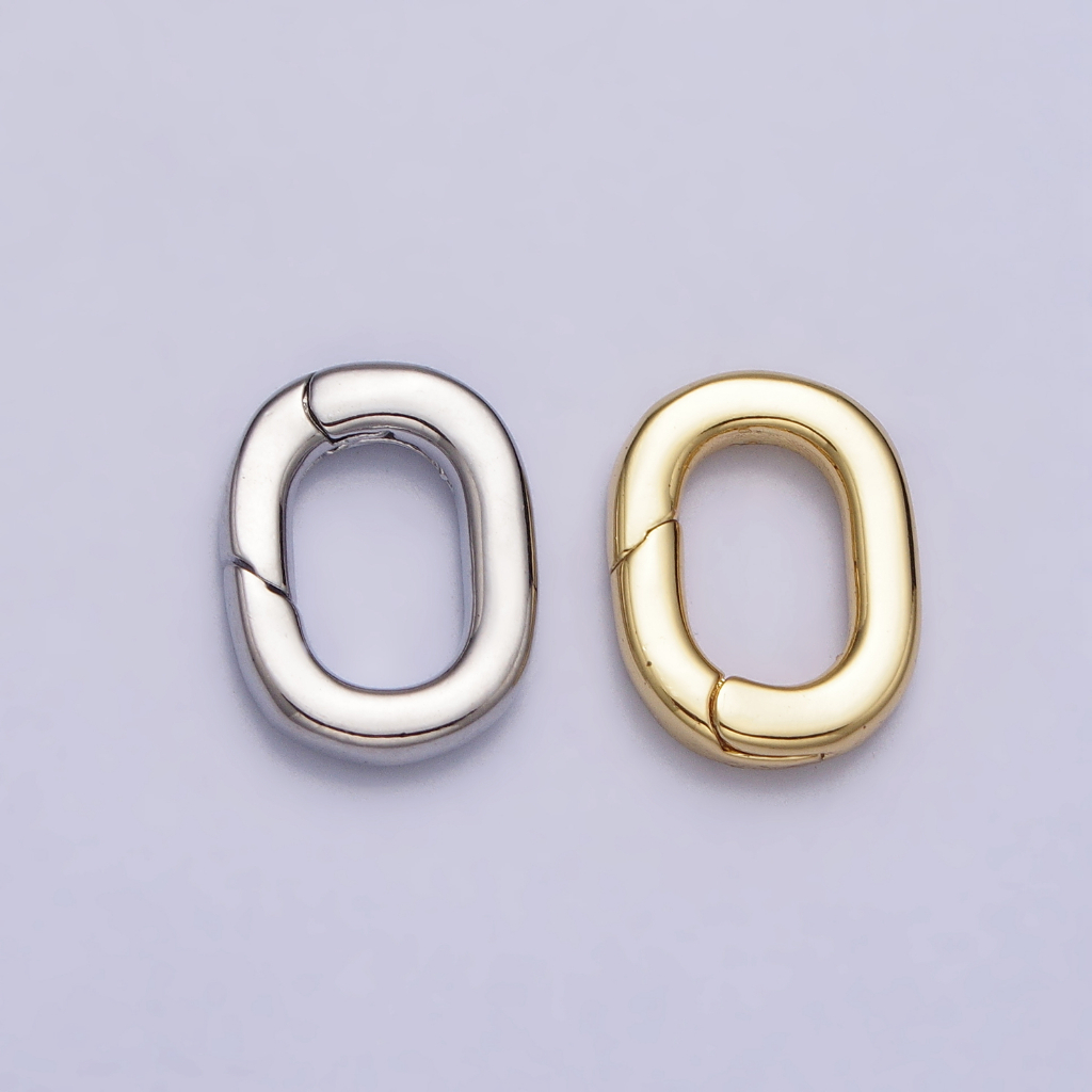 MODAN SUPPLIES - Premium Gold Filled Oval Clasp Pengait Oval Kalung / Gelang