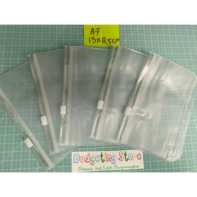 

ZIPLOCK A7 (lebih kecil dari A6) DAPAT 5 pcs