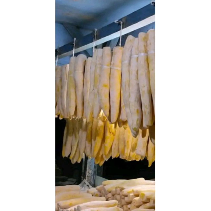 

tape singkong kuning mentega manis & pulen 2kg full