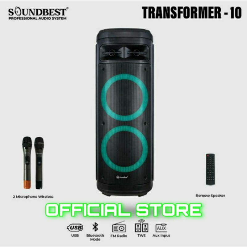speaker portable 10 inch original soundbest transformer 10 speaker karaoke 10 inch