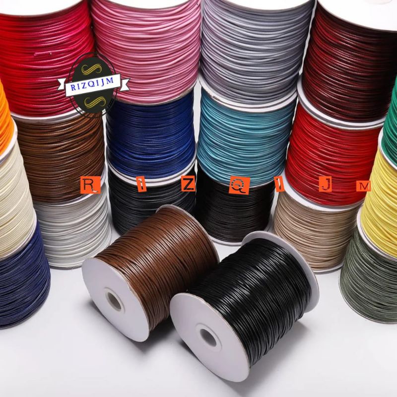 10 Meter Tali Korea Bahan Gelang Kalung 1.5mm //2mm Terbaru