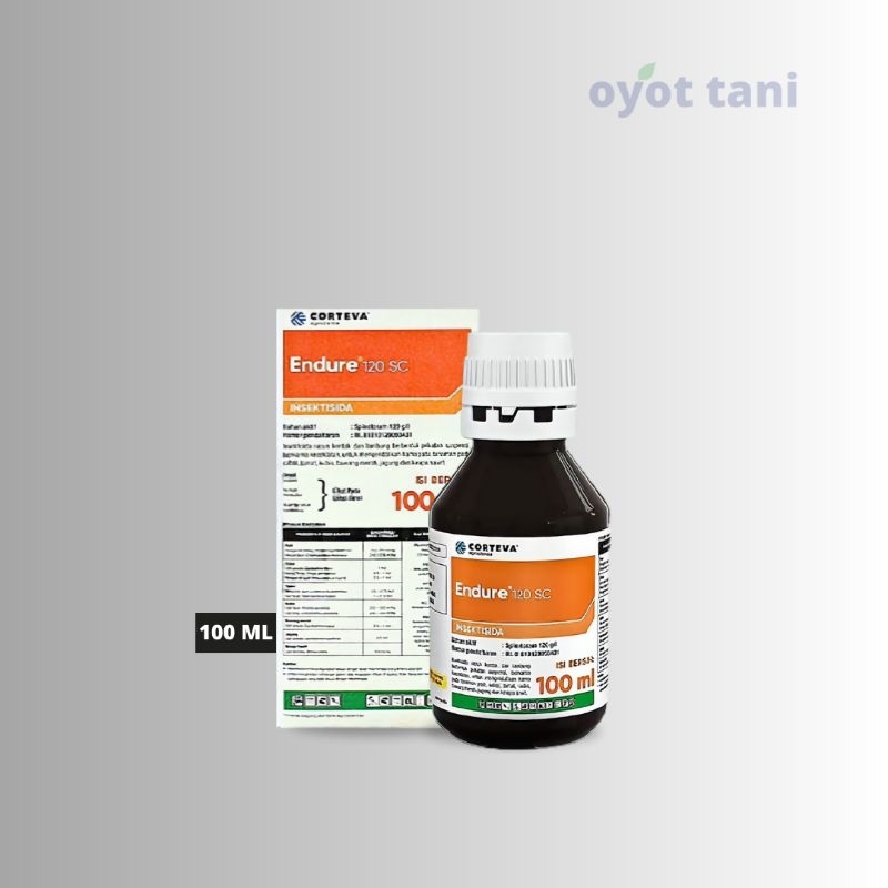 Endure 120SC 100ml (Original) | Insektisida Kontak & Lambung Bahan Aktif Spinetoram 120g/L | Obat Pe