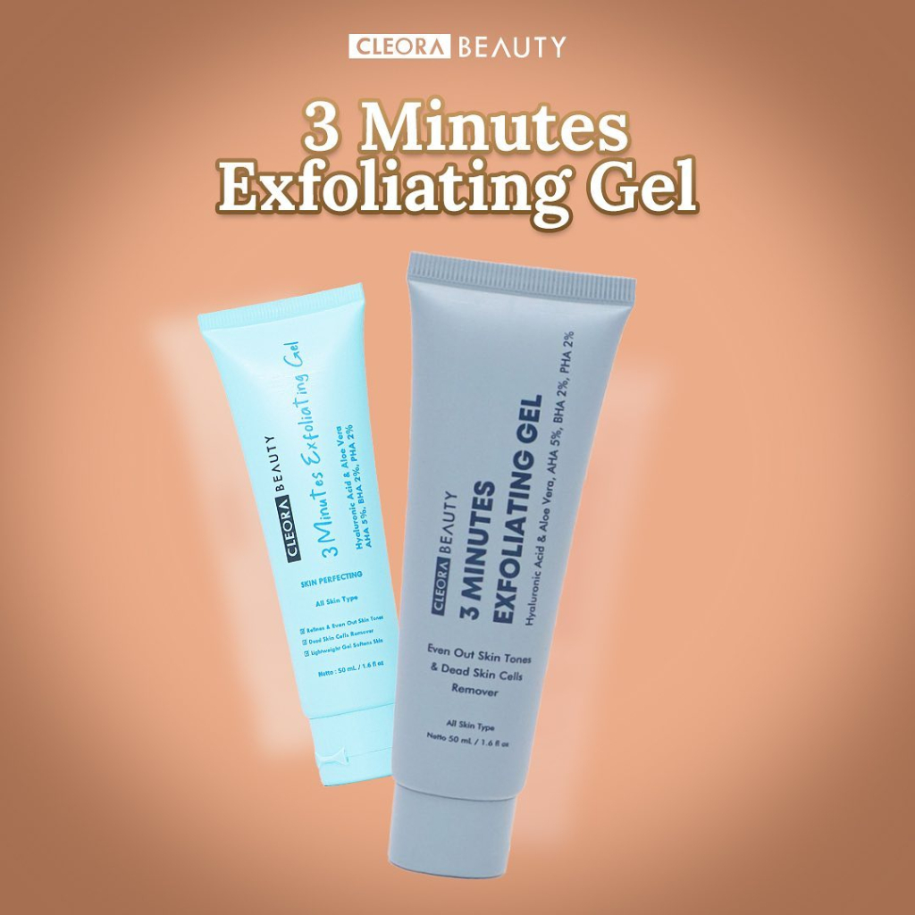 [BPOM] CLEORA BEAUTY 3 MINUTES EXFOLIATING GEL - Cleora Peeling Gel