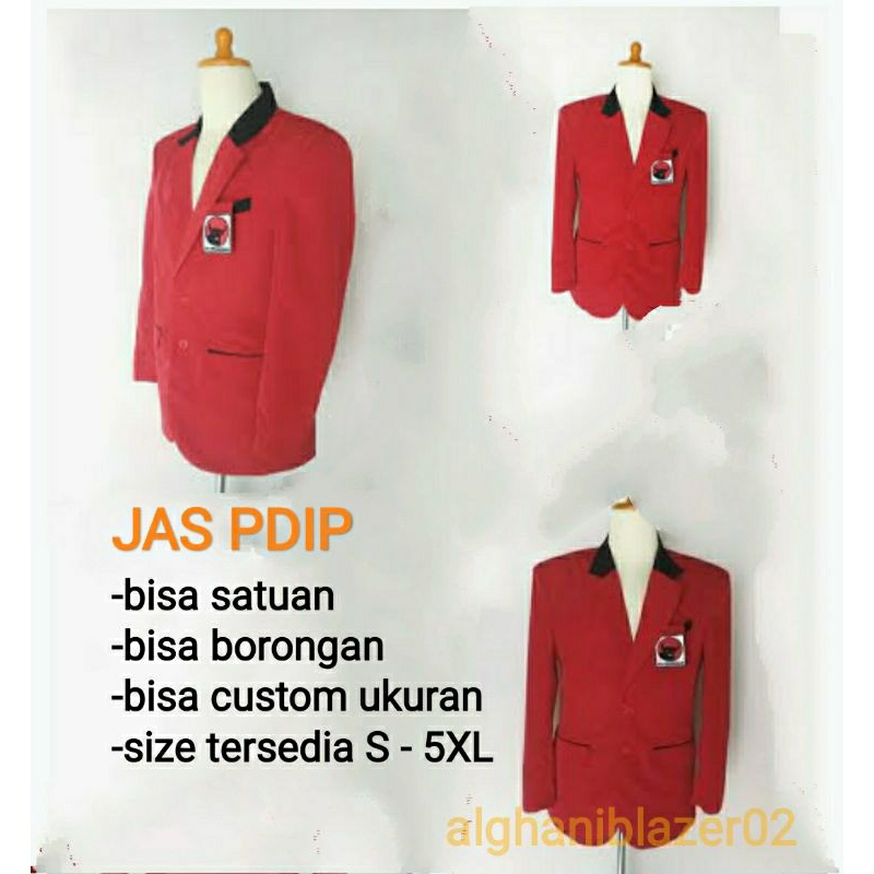 jas pdip terbaru pria wanita