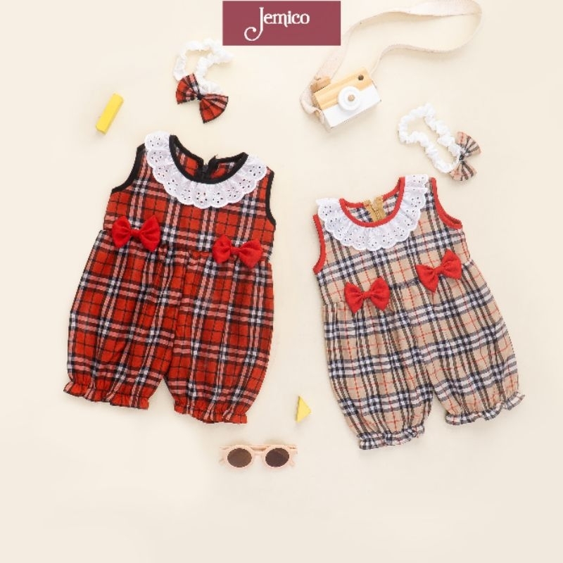 Jemico | Jumper baju set bayi perempuan 0 bulan - 6 bulan