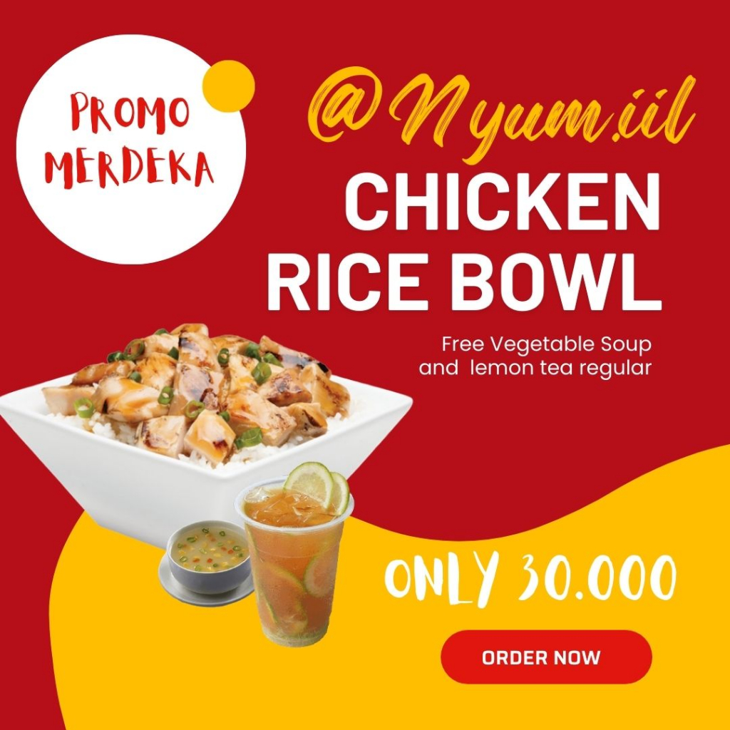 

Chicken Rice Bowl by Nyum.iil