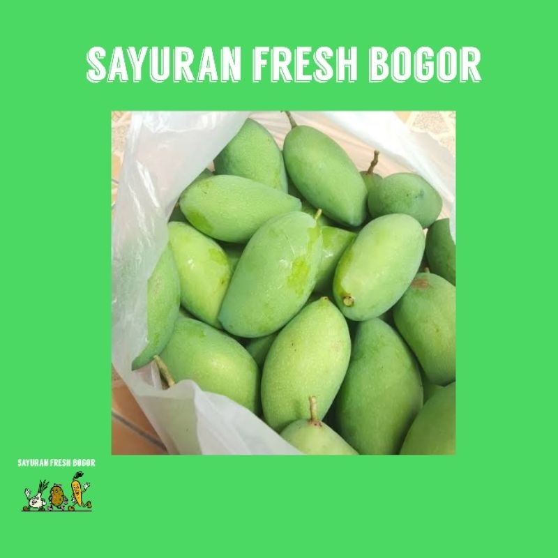 

Mangga Muda Rujak ( 1 Kilo ) | Sayuran Fresh Bogor