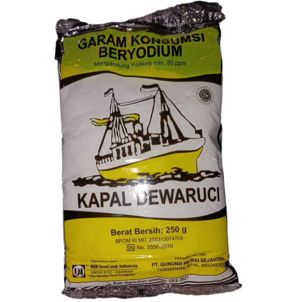 

Garam Beryodium Kapal Pesiar 250 Gram