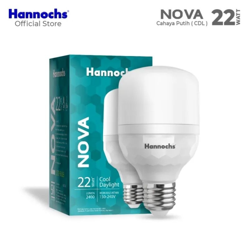 Bohlam Led Hannochs NOVA 22w, 22 Watt