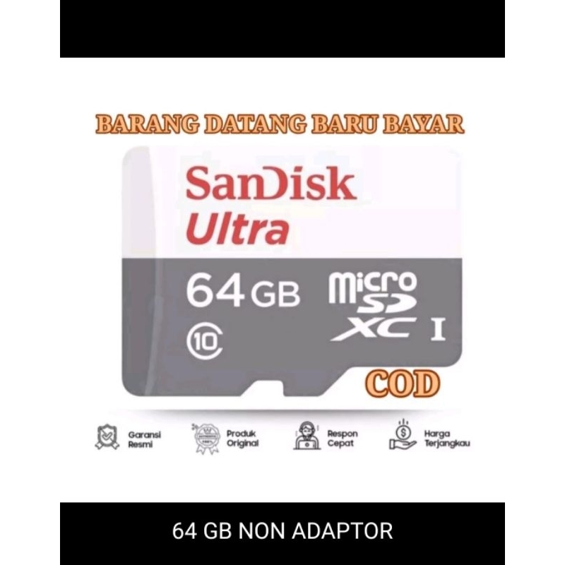 memori Sandisk 64 gb