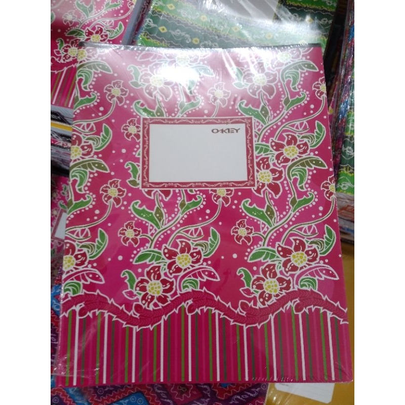 

1 PACK (10 PCS isi 58 lembar) Buku Tulis Merk OKEY UK STANDAR (pendek)