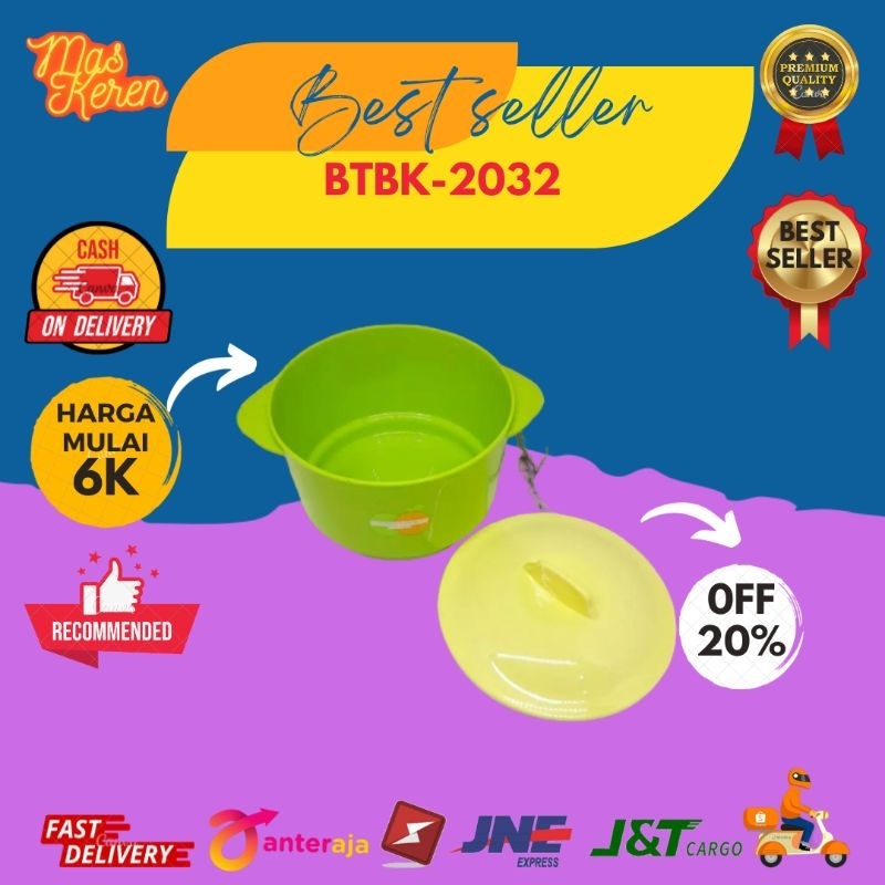 Basi Tutup Bulat Kecil Hijau (BTBK 2032 Golden Sunkist )basi golden sunkist