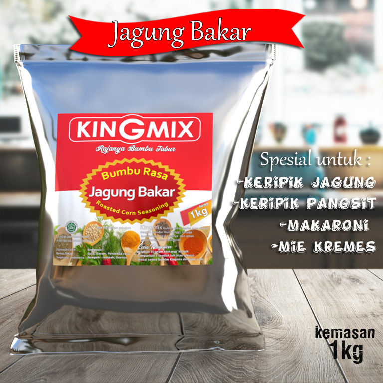 

Bumbu Tabur Kingmix HI Rasa Jagung Bakar 1 Kg