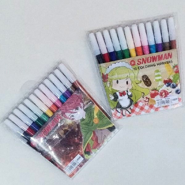 

Spidol 12 warna snowman