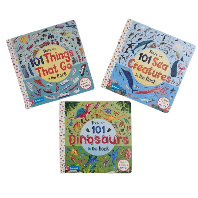 CAMPBELL - THERE ARE 101 SERIES (SEA CREATURES/DINOSAURS/DLL)