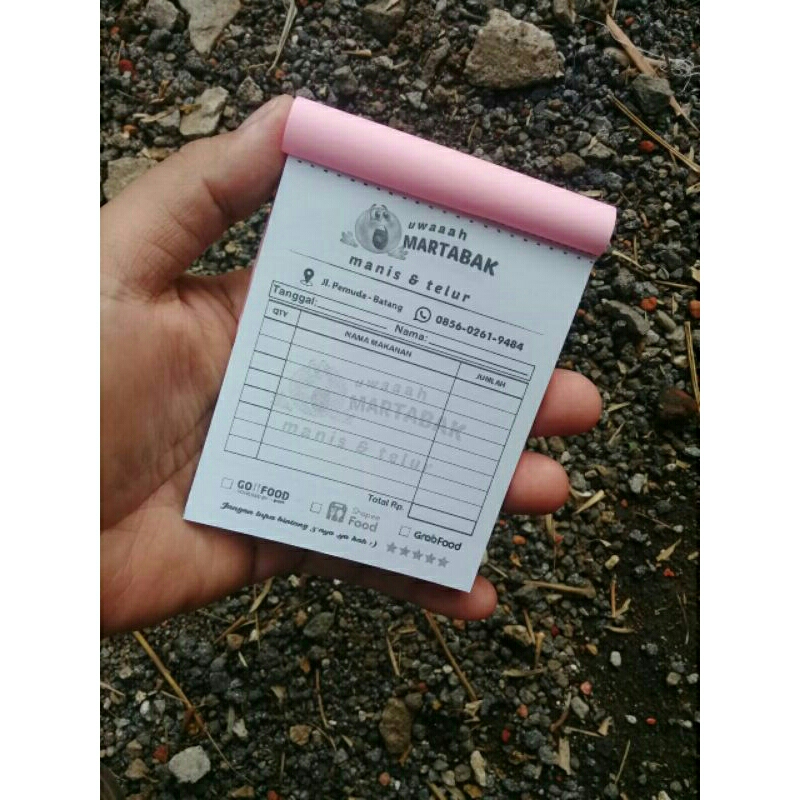 

(1/8 FOLIO)PAKET HEMAT Kwitansi,Surat Jalan,Resep Dokter,Nota Laundry,Nota Bangunan,Nota Toko,NOTA CUSTOM PERFORASI 1 PLY, 2 PLY, 3 PLY