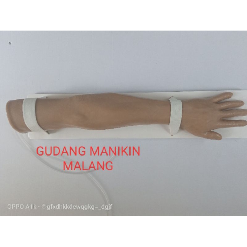PHANTOM TANGAN INFUS/MANIKIN LENGAN INFUS DAN SUNTIK/ALAT PERAGA INFUS/MANIKIN TANGAN INFUS