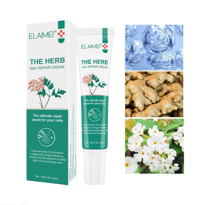 ELAIMEI Obat Jamur Kuku 15g Perawatan Kuku Jamur Kuku Cairan Obat Infeksi Kuku Anti Jamur
