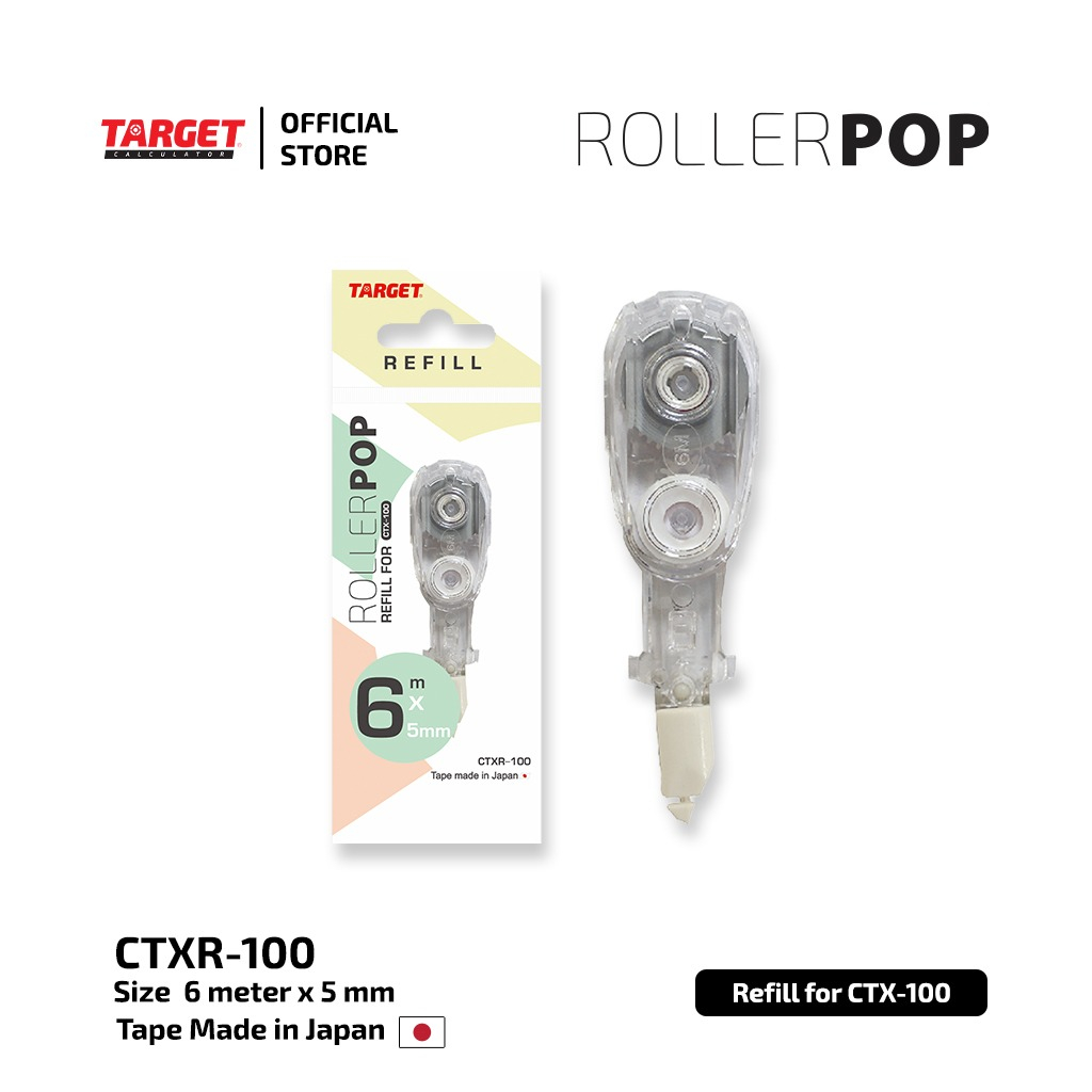 

CTXR - 100 Roller Pop refill ( 6 mtr )