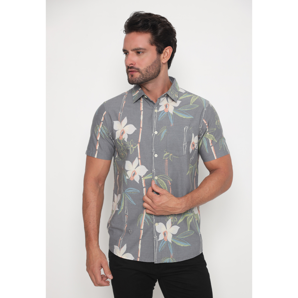 VISSLA-CANOPY ECO SS SHIRT-KEMEJA PRIA-BAJU PRIA