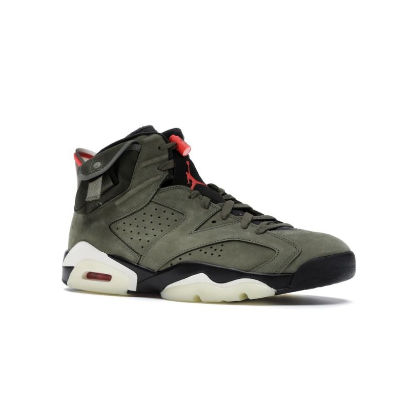 Air Jordan 6 Retro Travis Scott Olive || green