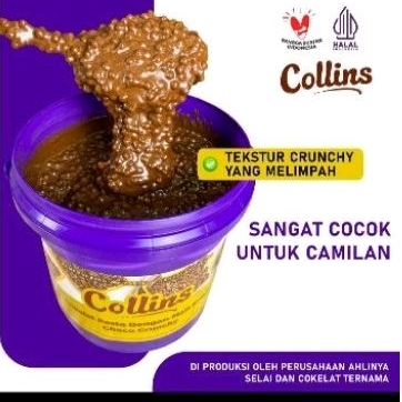 Collins Choco Crunchy selei collins coklat crunchy 1kg