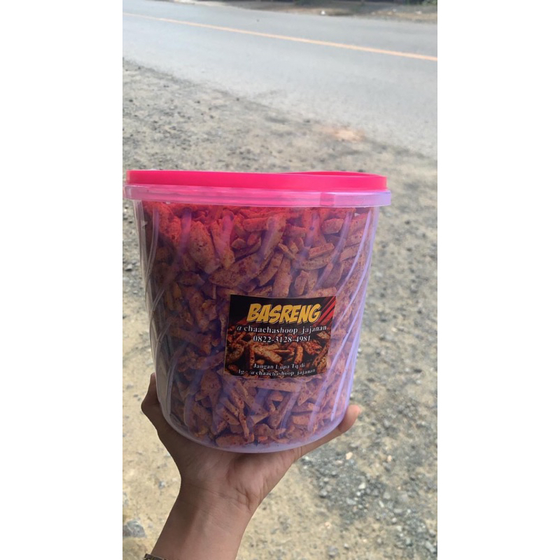 

Basreng&kripikkaca 1/2-1kg Daun Jeruk
