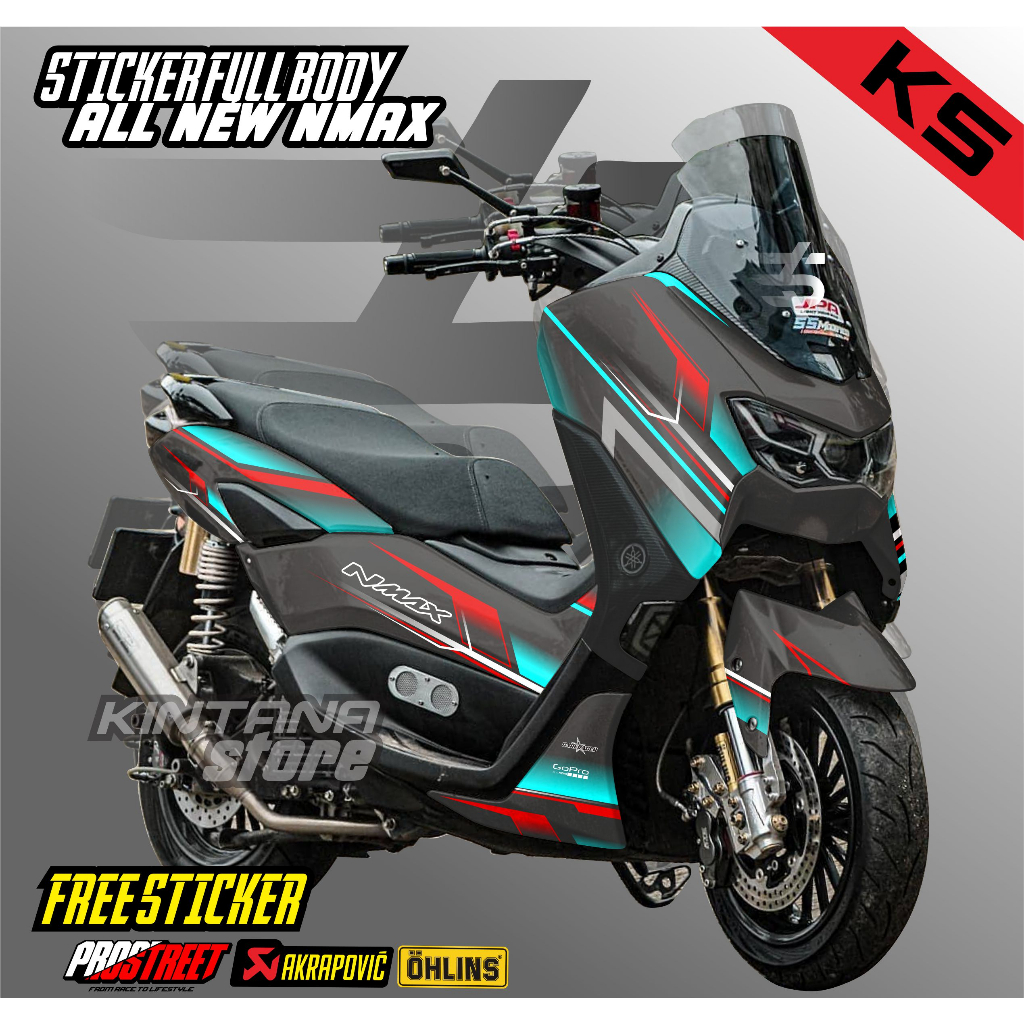 decal nmax new sticker variasi motor sticker full body all new nmax 155