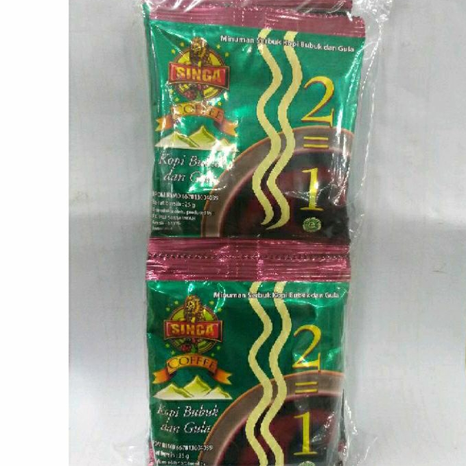 

KOPI SINGA 2IN1 ISI 10 SACHET