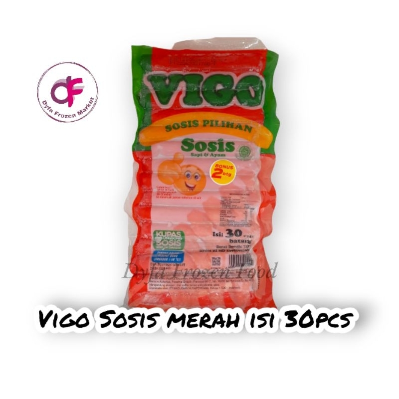 Vigo Sosis Merah isi 30pcs