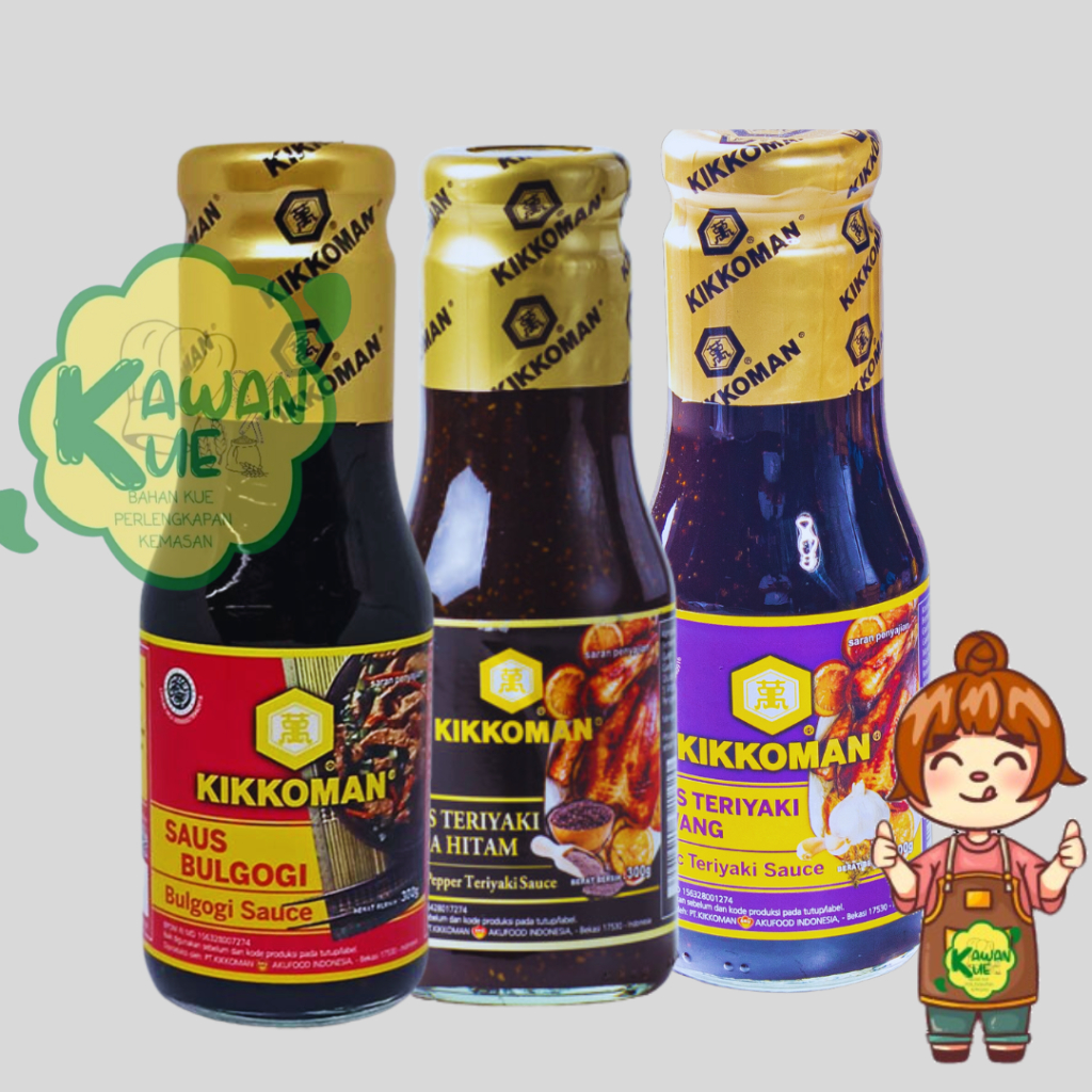 

Saus Kikkoman All Variant 300gr/ Saus bulgogi/ Saus teriyaki