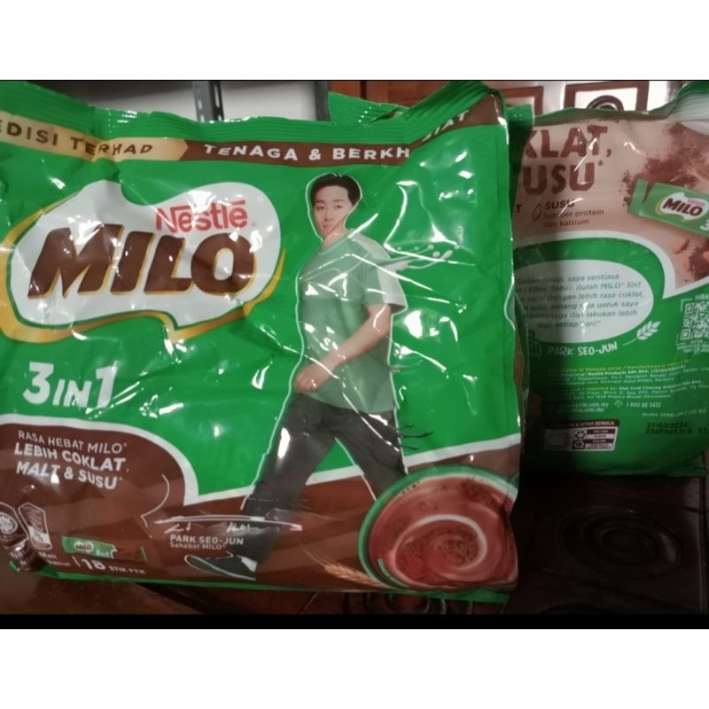 

milo sachet isi 18 stik