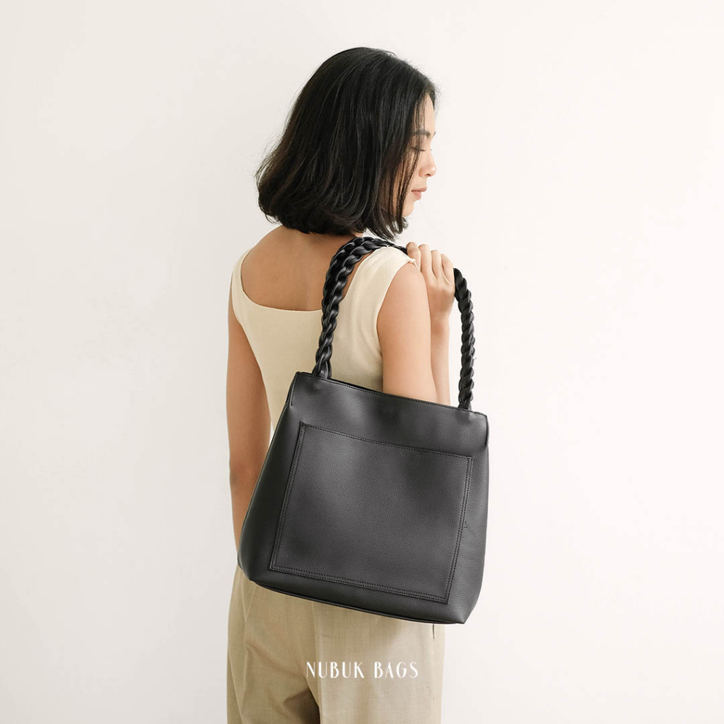Nubuk Bags - Kafka Twirl Shoulder Bag - Tas Bahu Wanita Kulit