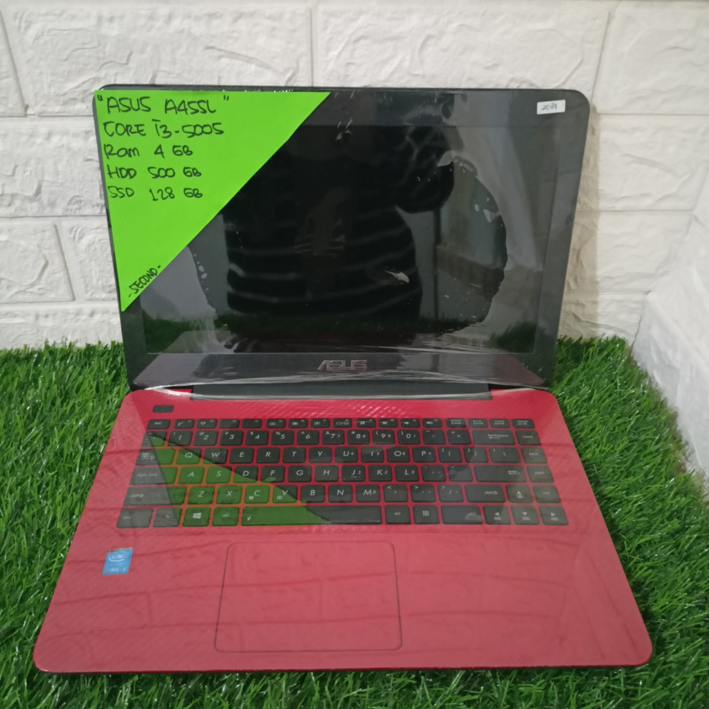 ASUS A455L CORE I3-5005 RAM 4 GB SSD 128 GB HDD 500 GB 14 INCH (2084)