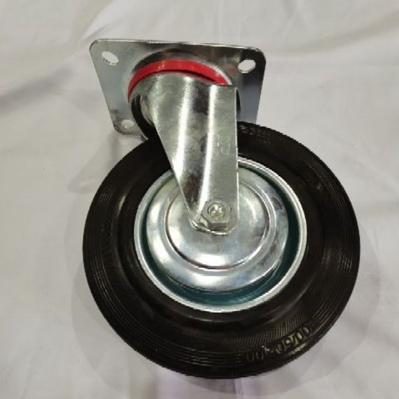 roda karet 8" hidup / roda karet 8 inch hidup