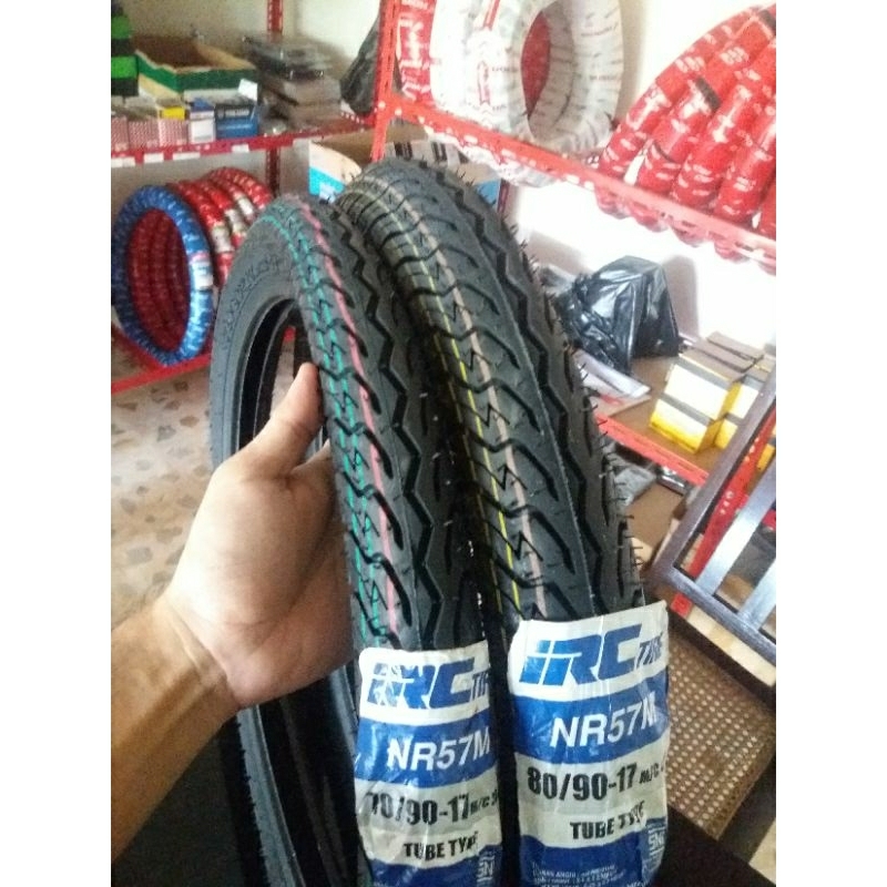 BAN IRC NR57 RING 17 ORGINAL / BAN MOTOR BEBEK IRC