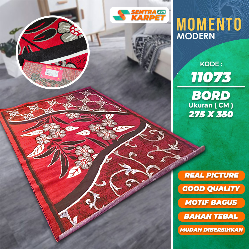 Karpet Rumah Permadani Momento 11073 Bord Ukuran 275 x 350 - Pusat Grosir Karpet Sentra Karpet