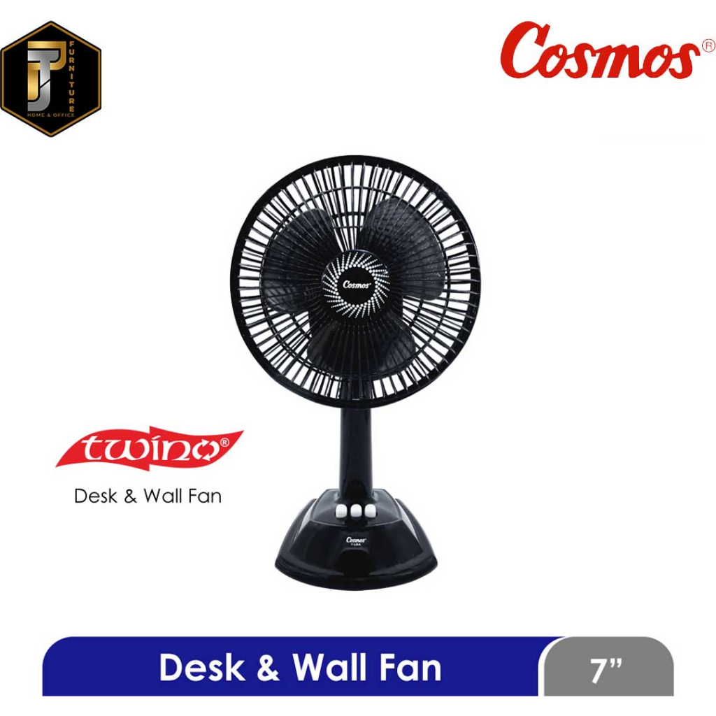 Kipas Angin 2in1 7 Inch / Cosmos Desk & Wall Fan 7 PDA Murah Pontianak