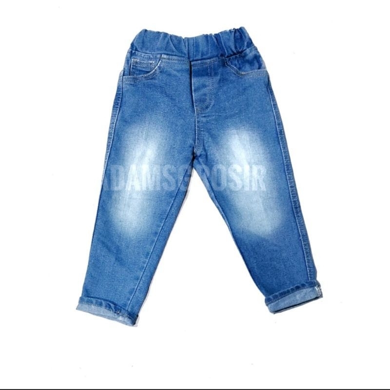 Celana Jeans Anak Model Skinny Jeans Anak Bahan Softjeans Stretch Mulur Elastis