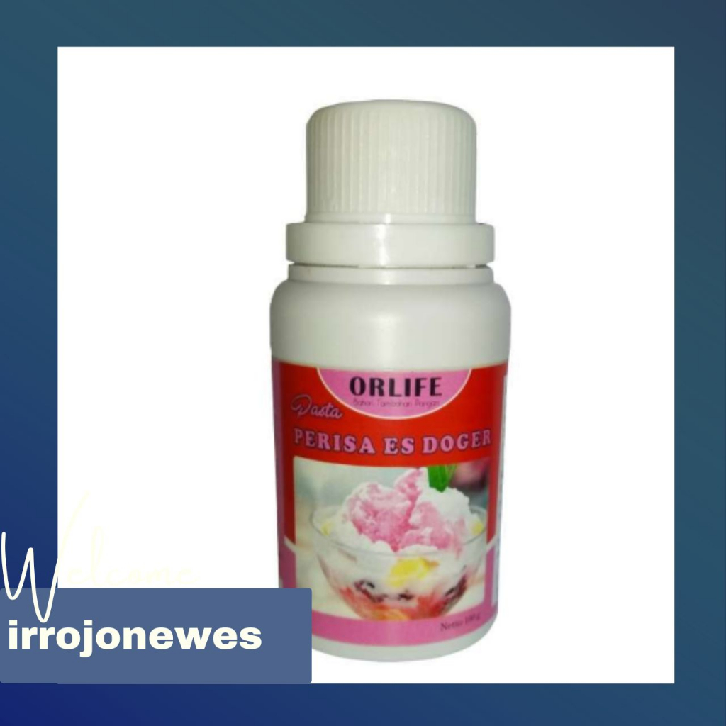 

[PROMO MURAH!!!] ORLIFE RASA ES DOGER SIRUP PERISA PASTA 100 GRAM