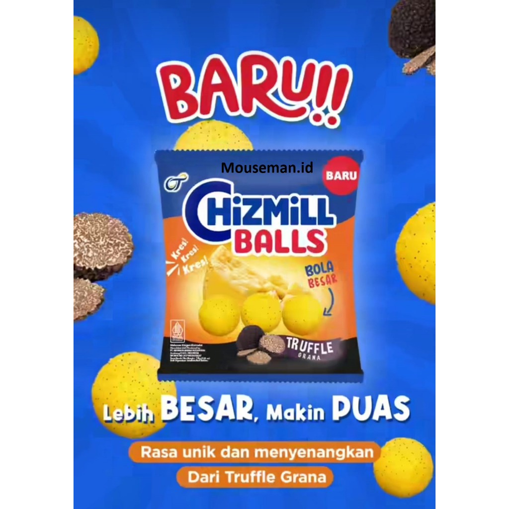 

Chizmill Balls BOLA BESAR Kres TRUFFLE GRANA 16gr