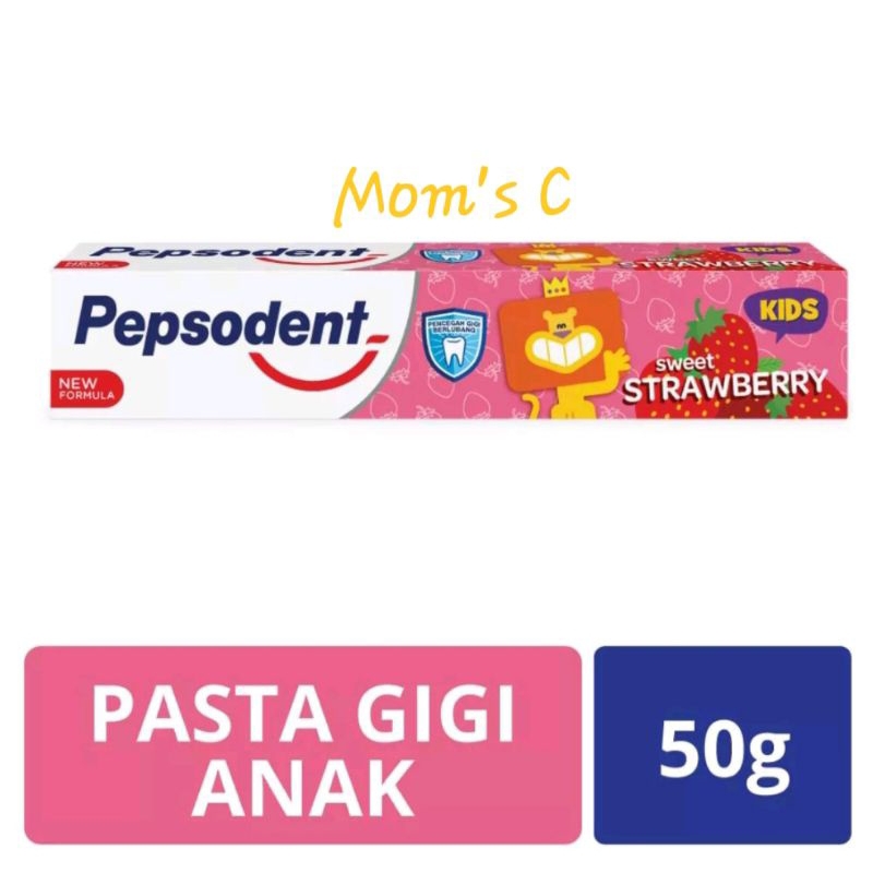 Pepsodent Kids Pasta Gigi Anak Strawberry