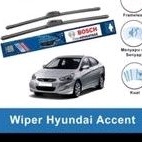 Bosch Sepasang Wiper Hyundai ACCENT Frameless Original Bosch 20-18