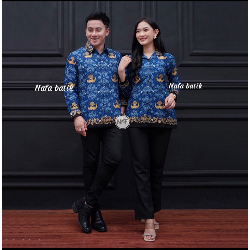 Baju KORPRI Terbaru Tahun 2022 Seragam Dinas PNS Pria Dan Wanita Ukuaran S M L XL XXL