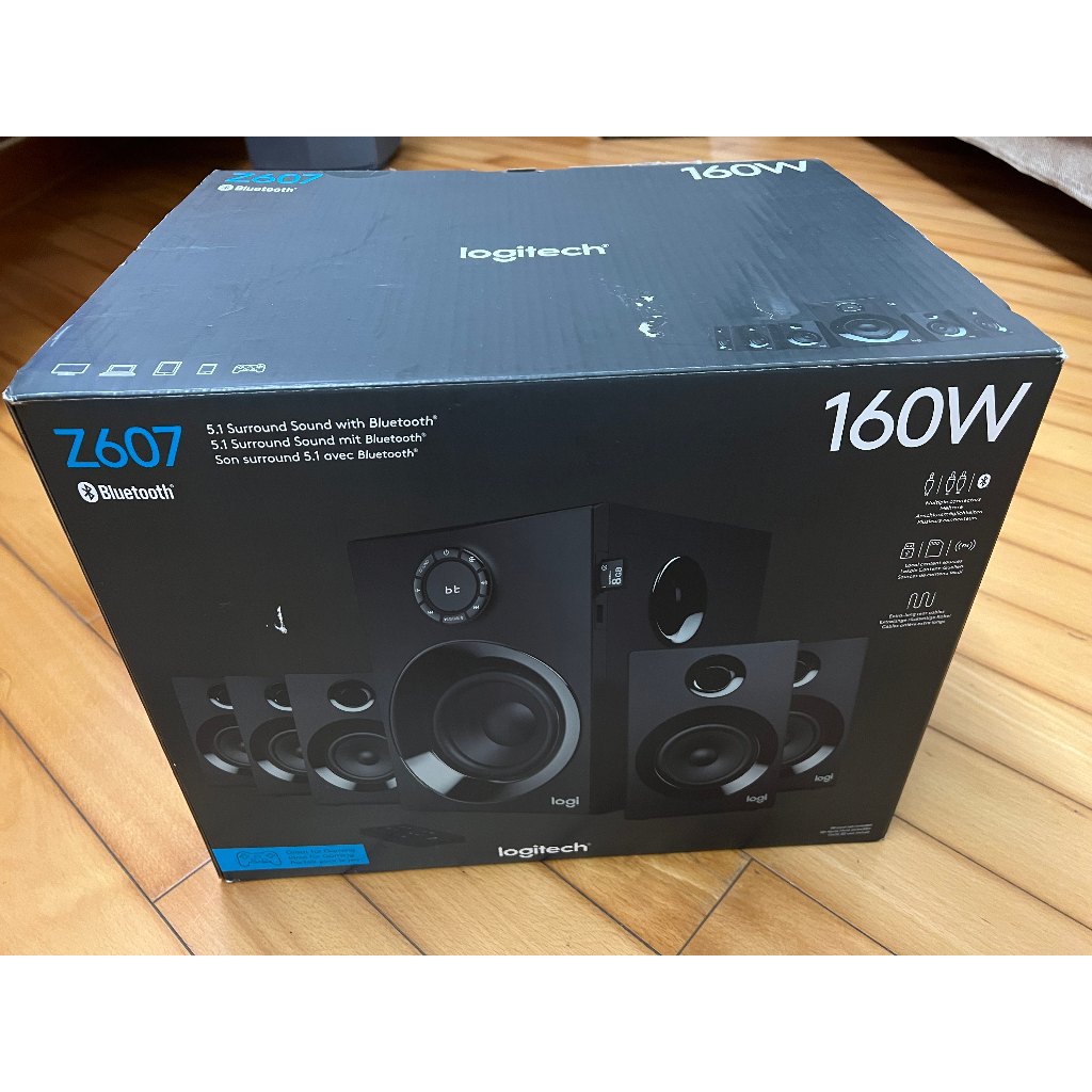 Logitech Z607 Bluetooth 5.1 Surround Sound Multimedia Speakers System