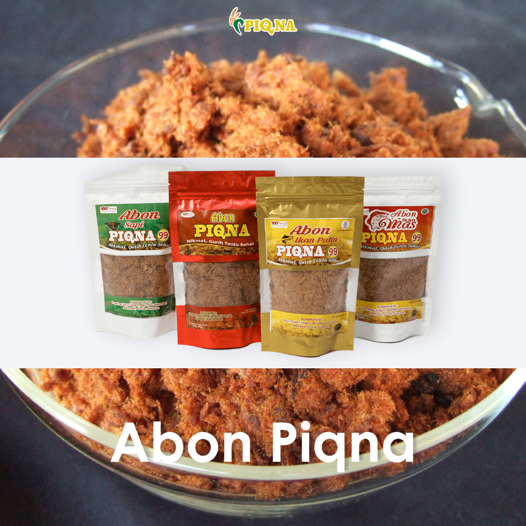

pink PIQNA - ABON SAPI / ABON AYAM / ABON IKAN PATIN / ABON IKAN MAS ABON PIQNA100 gram