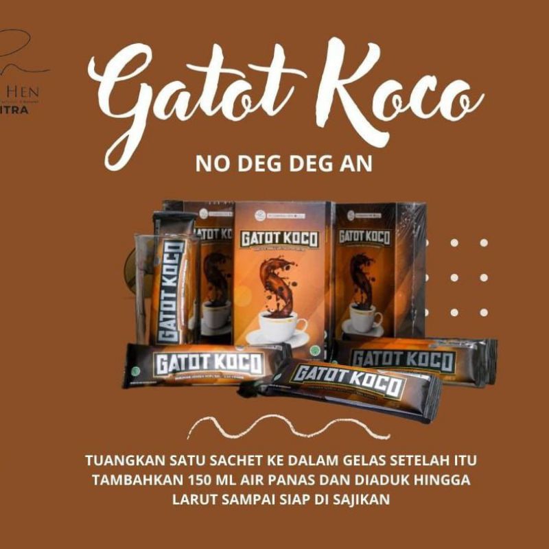 

Kopi GK Gatot Koco original siap kirim