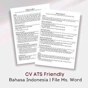 jasa buat CV ATS